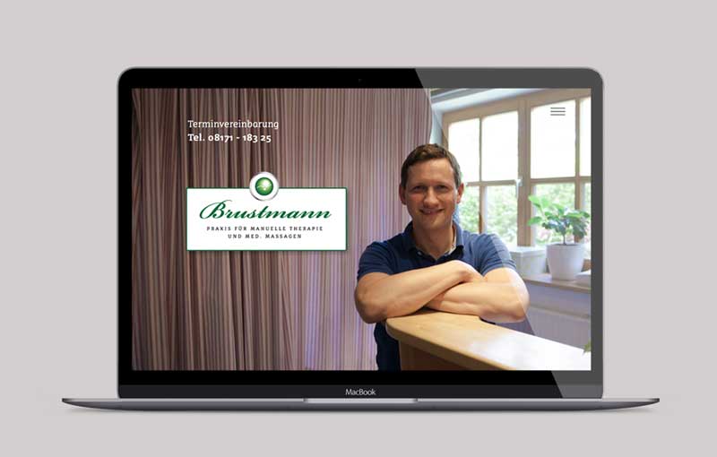 Praxis Brustmann Website